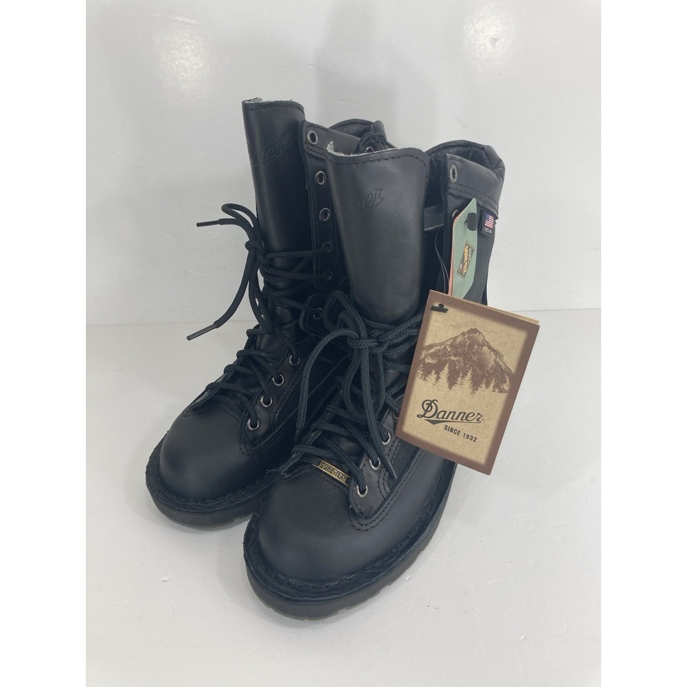 Danner Acadia Elite Leather Black Gore-Tex Combat Boots Men's 6.5 Made USA READ
